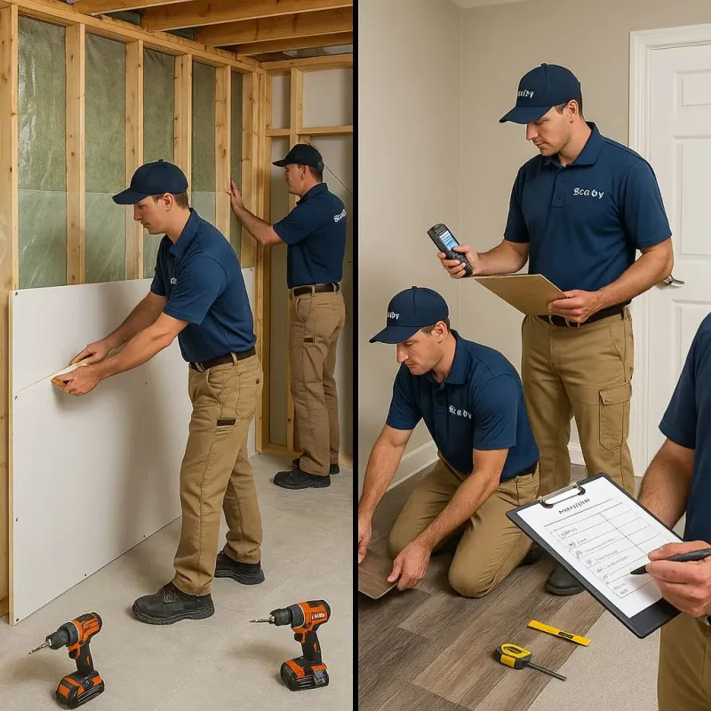 Repairs and Reconstruction process in Goliad County, TX